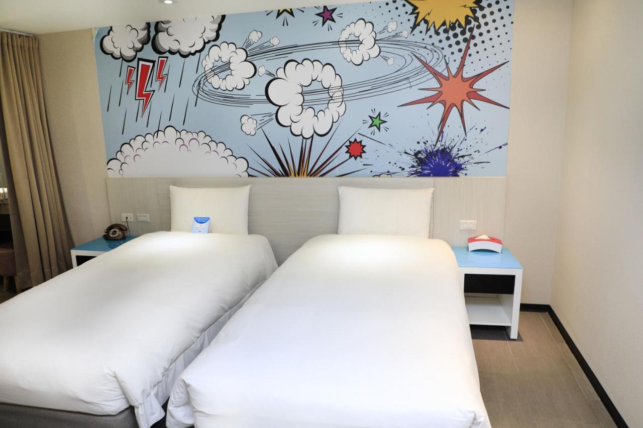 Wholesome Hotel Tajpej Buitenkant foto